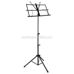 Music stand, foldable, with pouch
