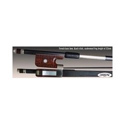 Carbow double bass bow frog snakewood 32mm, French.