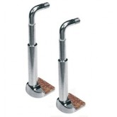 Chinrest clamps, semi-Hill style, Wolf original. Set of 2.