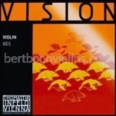 Thomastik Vision violin string D alum.