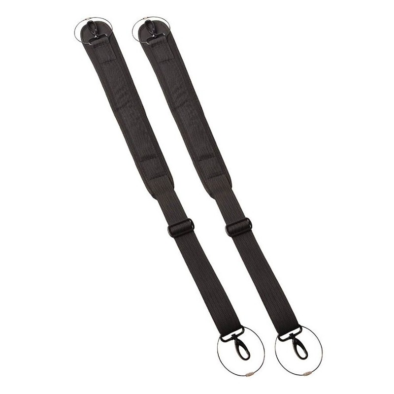 Backpack straps for violin case (SET) with security loop