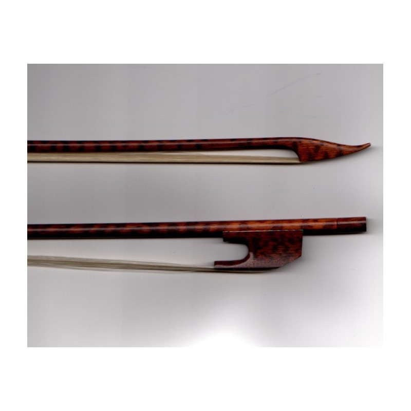Baroque violin bow, snakewood A