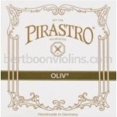 Pirastro Oliv vioolsnaar D STIJF
