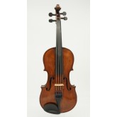 Boheemse viool 19e eeuw, eendelig achterblad.