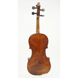 Boheemse viool 19e eeuw, eendelig achterblad.