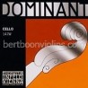 Dominant cello string fractional sizes A
