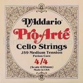 Pro Arté SET cello strings fractional sizes