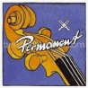 Permanent cello string D
