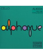 Alphayue Cello strings fractional sizes